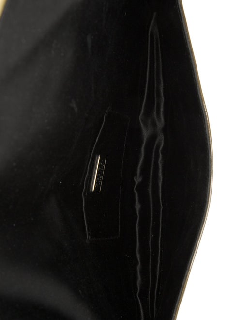 Prada Vernice Leather Clutch