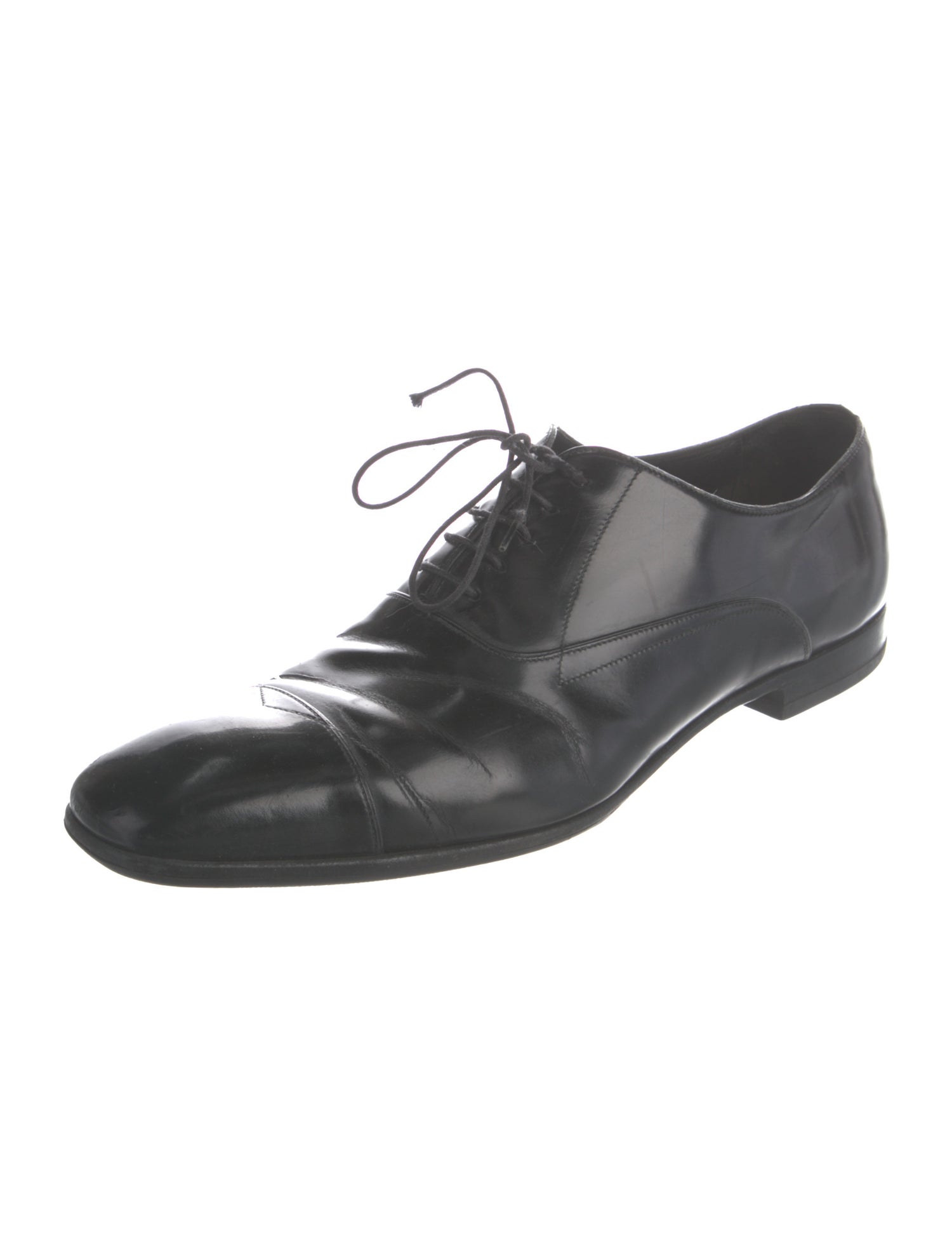 Prada Patent Leather Oxfords