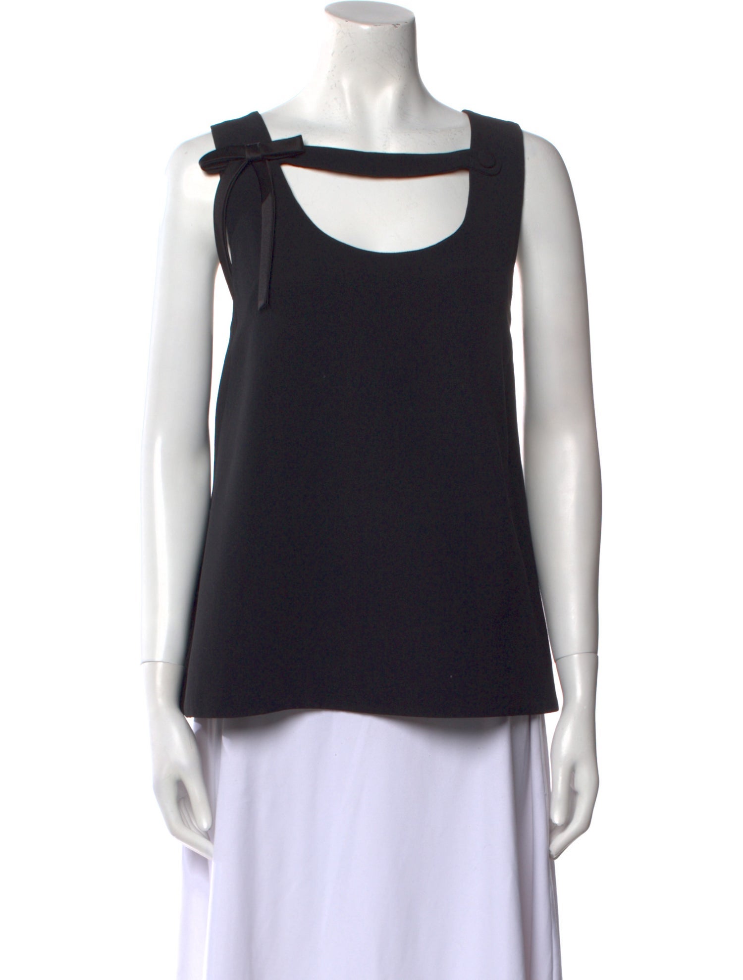 Prada 2019 Square Neckline Top