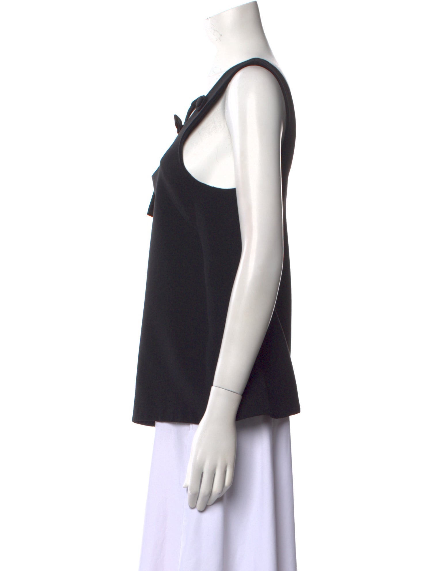 Prada 2019 Square Neckline Top