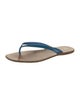 Prada Leather Flip Flops