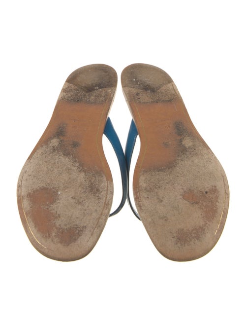 Prada Leather Flip Flops