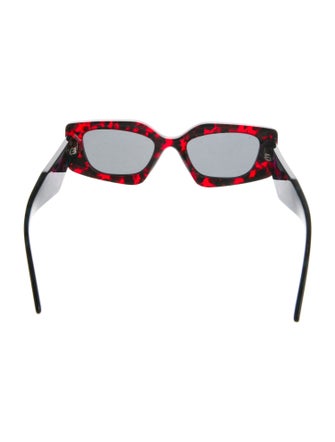 Prada Square Tinted Sunglasses