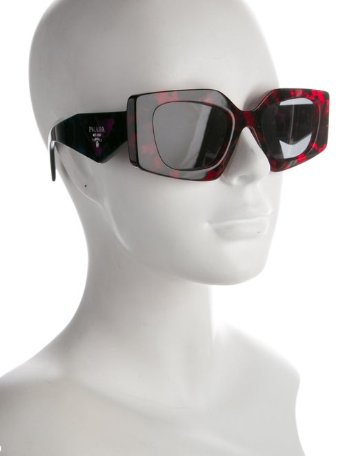 Prada Square Tinted Sunglasses