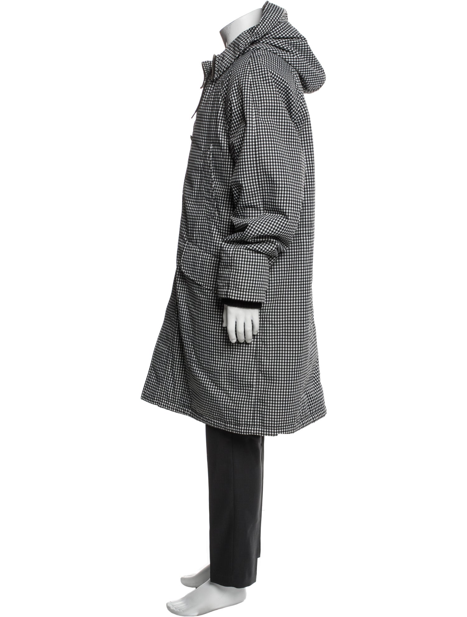 Prada 2013 Plaid Print Parka