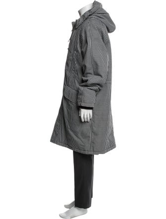 Prada 2013 Plaid Print Parka