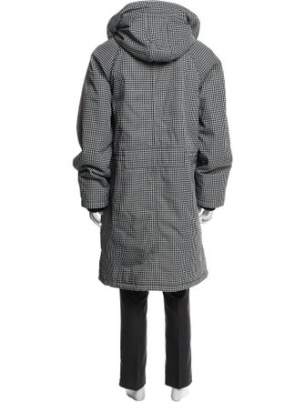 Prada 2013 Plaid Print Parka
