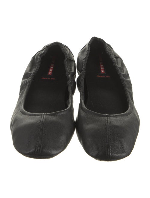 Prada Sport Leather Flats