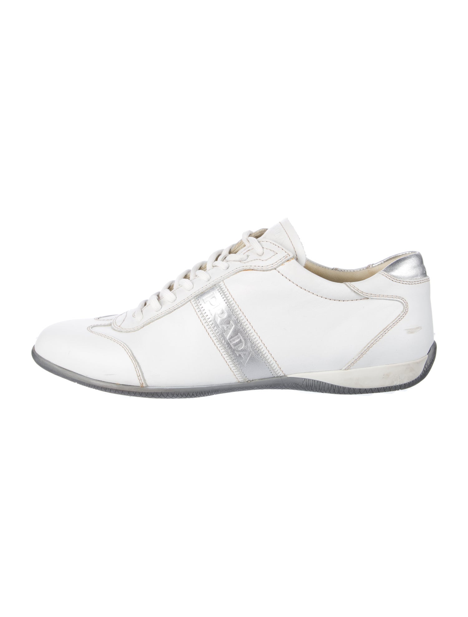 Prada Leather Sneakers