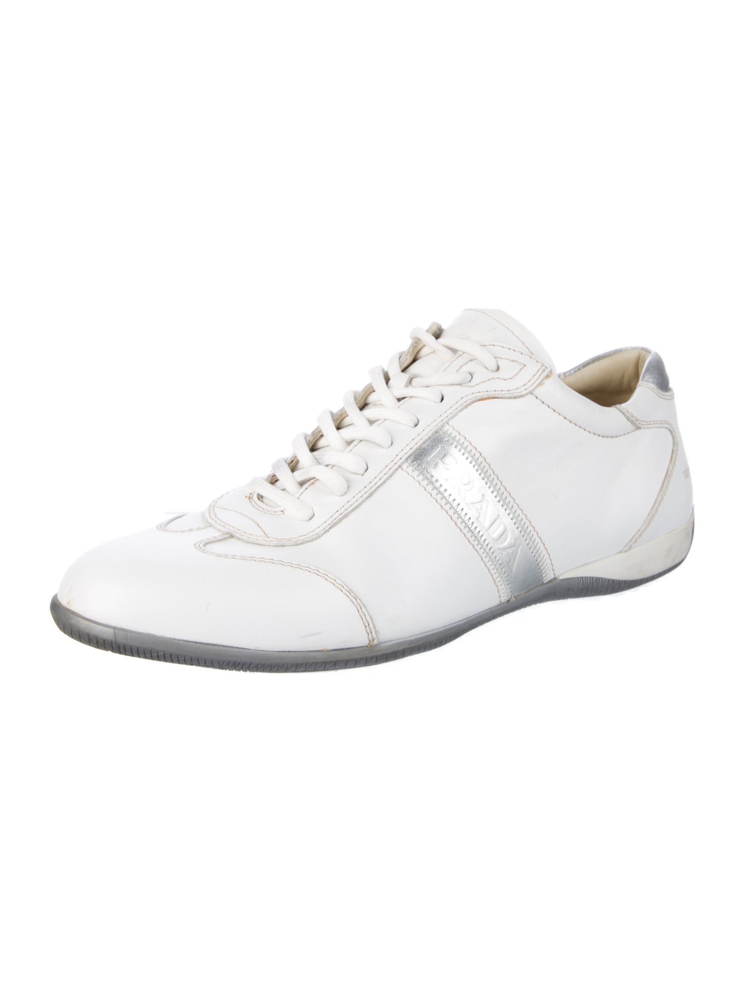 Prada Leather Sneakers