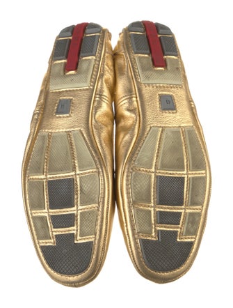 Prada Leather Ballet Flats