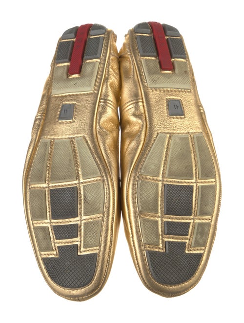 Prada Leather Ballet Flats