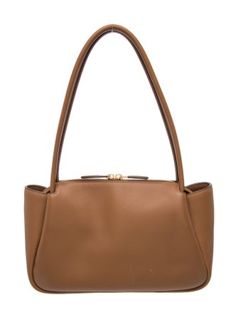 Prada Enameled Metal Triangle Darling Medium