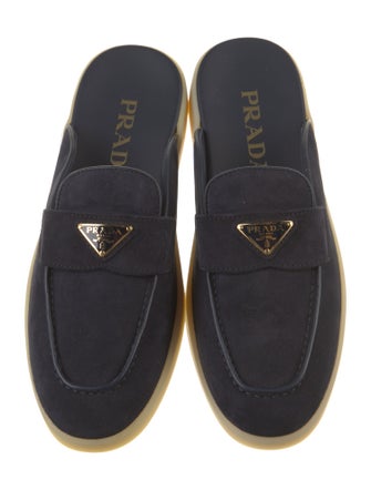Prada Suede Mules