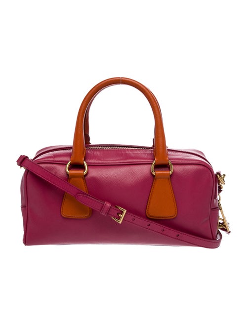 Prada Saffiano Leather Top Handle Bag