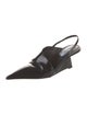 Prada Patent Leather Slingback Pumps