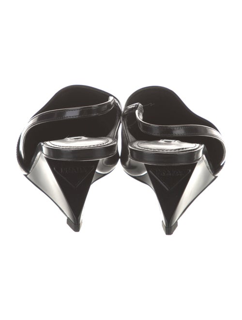 Prada Patent Leather Slingback Pumps