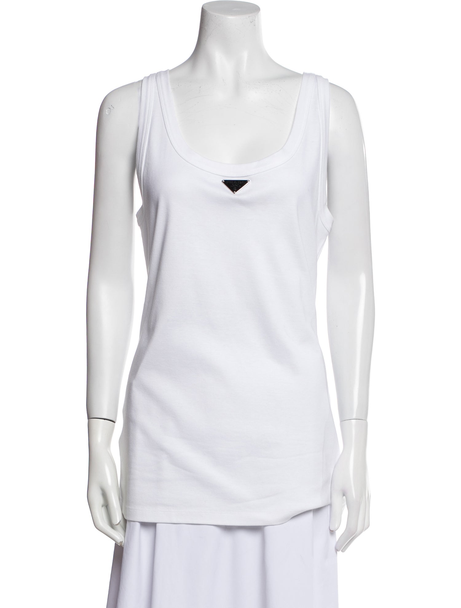 Prada 2022 Scoop Neck Top