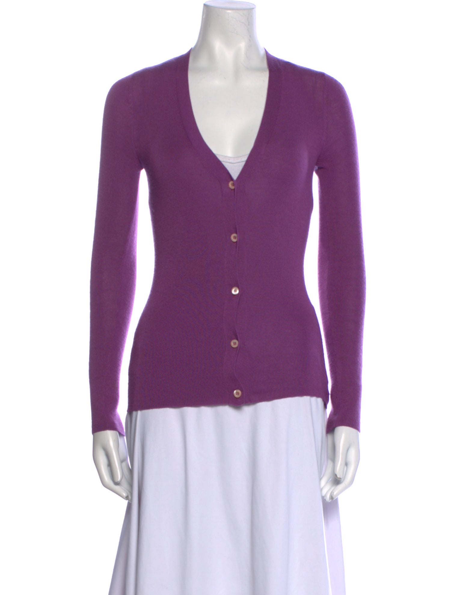 Prada Cashmere V-Neck Sweater