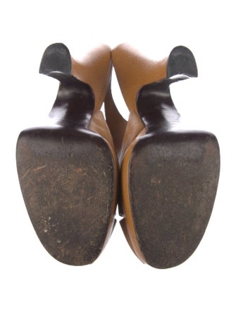 Prada Leather Slingback Sandals