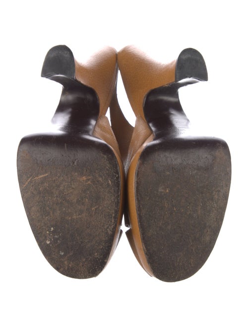 Prada Leather Slingback Sandals