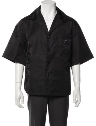 Prada 2022 Enameled Metal Triangle Shirt