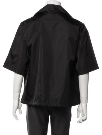 Prada 2022 Enameled Metal Triangle Shirt