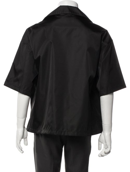 Prada 2022 Enameled Metal Triangle Shirt