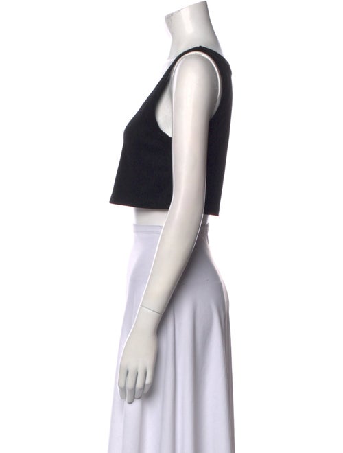 Prada 2024 Scoop Neck Crop Top