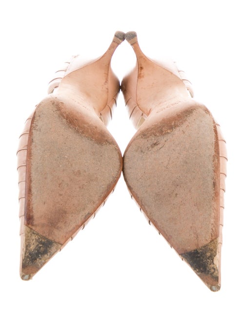 Prada Leather D'Orsay Pumps