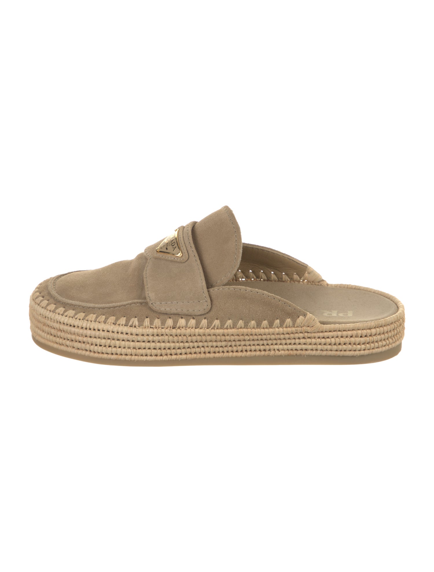 Prada Suede Mules
