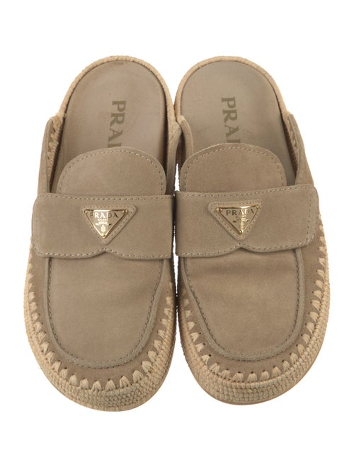 Prada Suede Mules