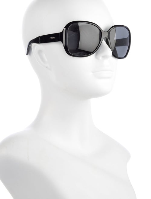 Prada Signature Logo Oversize Sunglasses
