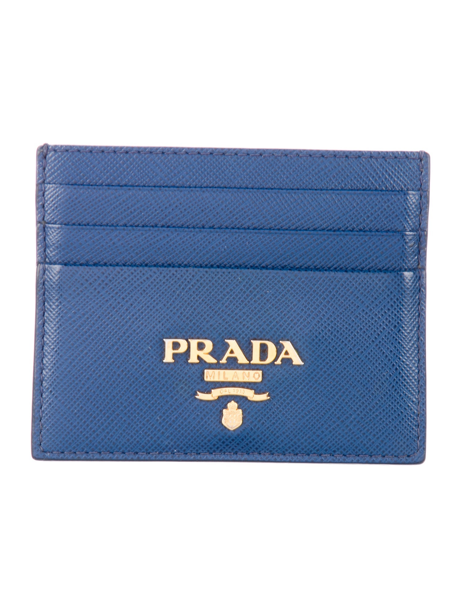Prada Saffiano Cuir Leather Card Holder
