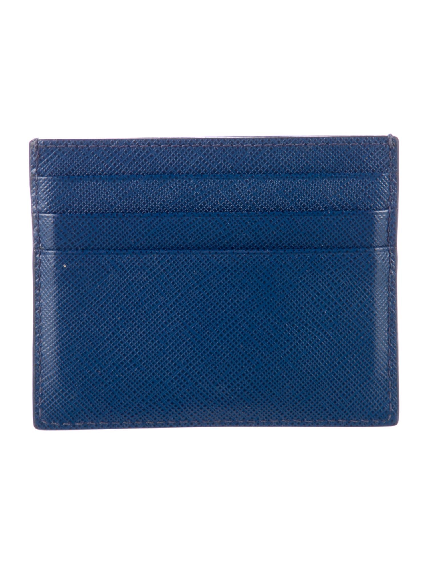 Prada Saffiano Cuir Leather Card Holder