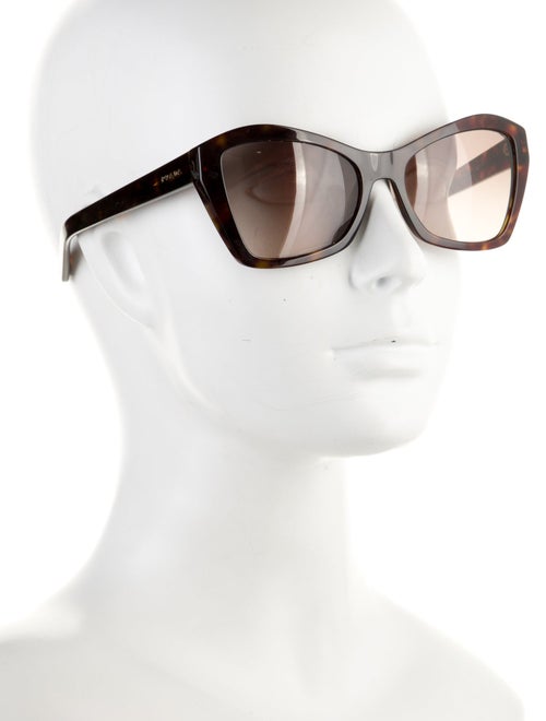 Prada Square Gradient Sunglasses