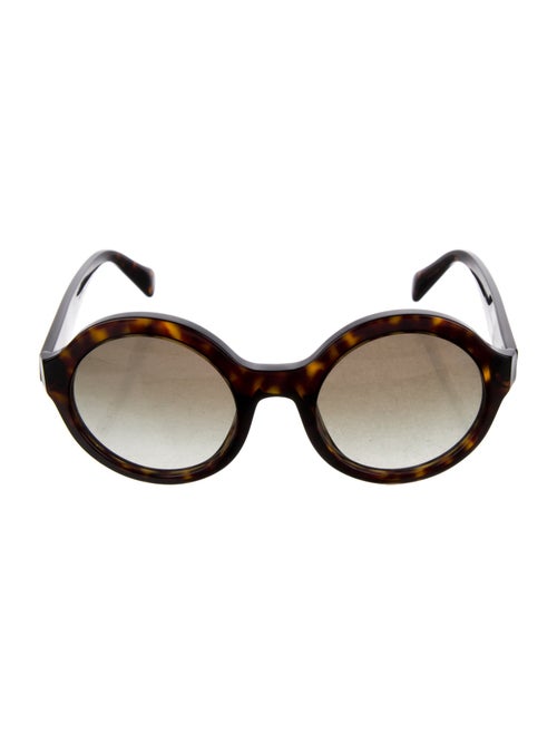 Prada Round Gradient Sunglasses