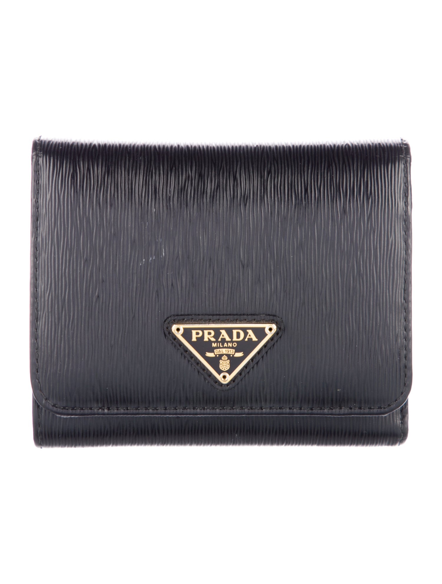 Prada Vitello Move Leather Wallet