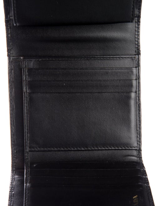 Prada Vitello Move Leather Wallet