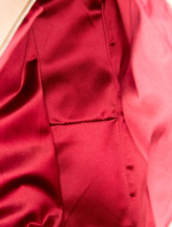 Prada Enameled Metal Triangle Bauletto