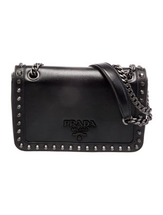 Prada Glace Calf Leather Pattina
