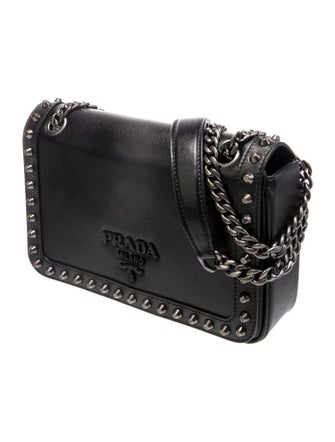 Prada Glace Calf Leather Pattina