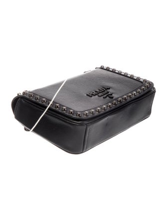 Prada Glace Calf Leather Pattina