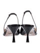 Prada Patent Leather Slingback Pumps