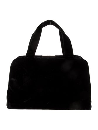 Prada Velvet Top Handle Bag