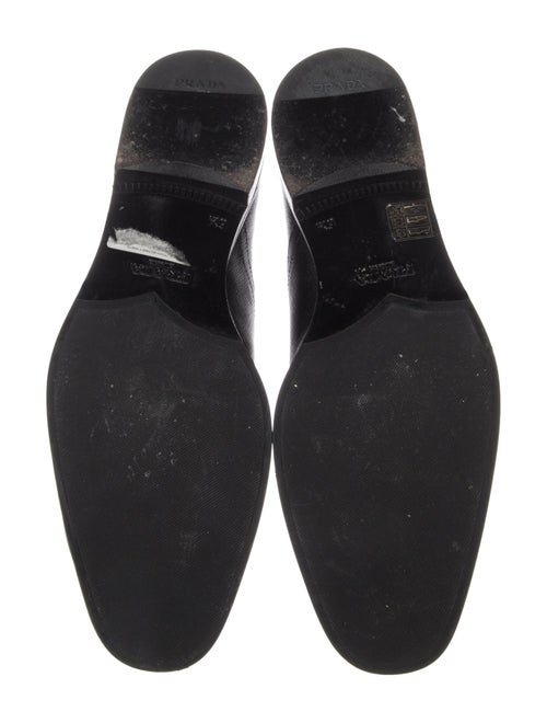 Prada Saffiano Leather Dress Loafers