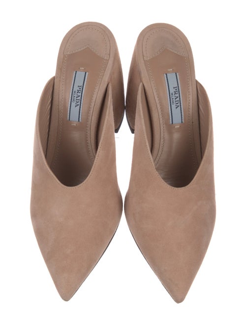 Prada Suede Mules