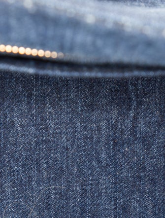 Prada Enameled Metal Triangle Canapa Logo Small