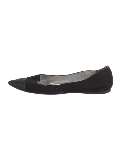 Prada Suede Ballet Flats
