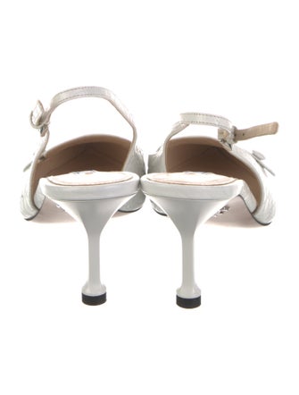 Prada Leather Slingback Pumps